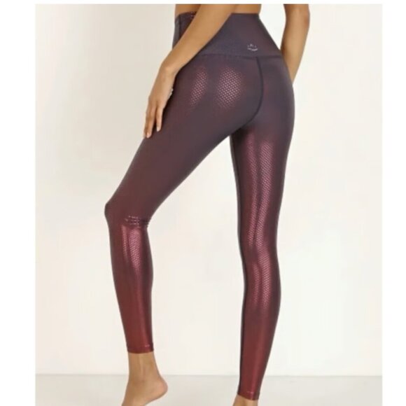 Beyond Yoga Pants - Beyond Yoga polka dot metallic leggings